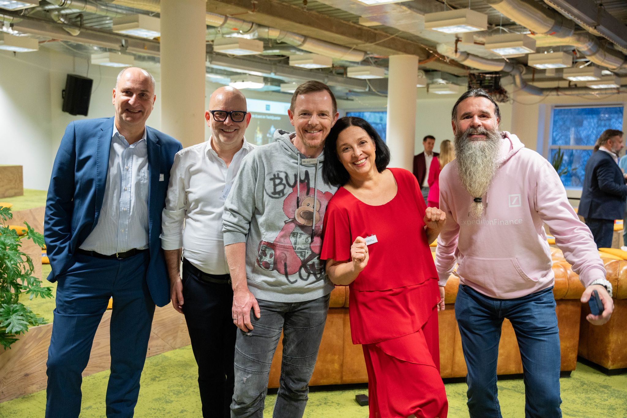 Finfluencer Circle Event No. 8, Hauck Aufhäuser Lampe, ABG Marketing, Oliver Bauer, Christian-Hendrik Knappe, Jürgen Schmitt, Thorsten Hahn, Birgit Hass