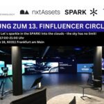 Finfluencer Circle No. 13 mit Sopra Financial Technology, nxt assets und ABG Marketing im SPARK Europe