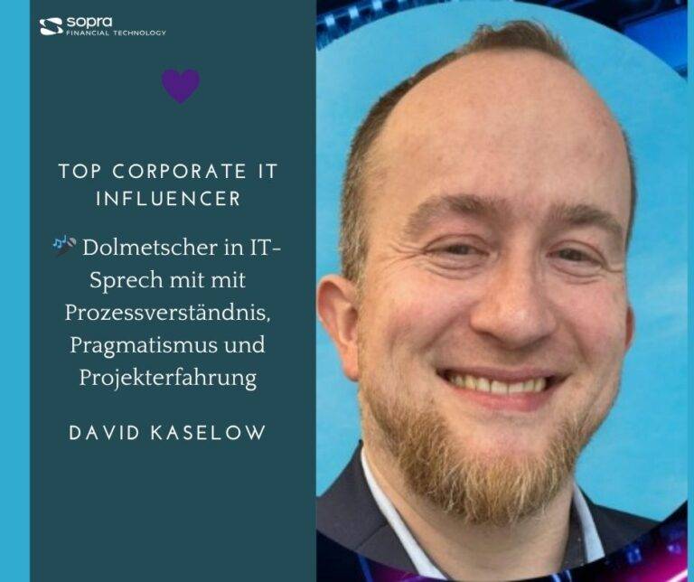 David Kaselow IT Dolmetscher zu Gast bei Sopra Financial Technology