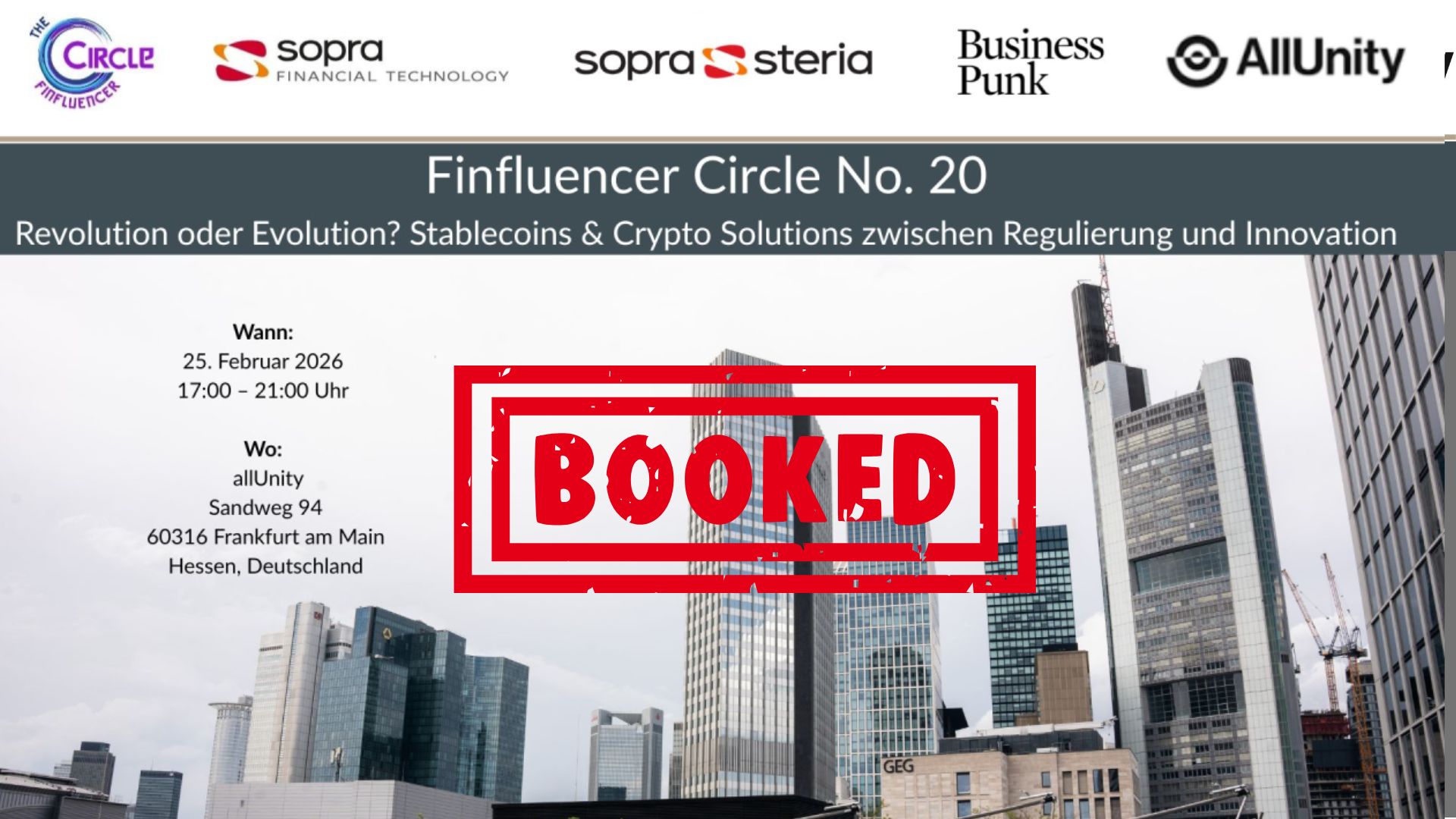 Finfluencer Circle No. 20: Revolution oder Evolution? Stablecoins, Digital Assets & die neue Macht des alten Geldes