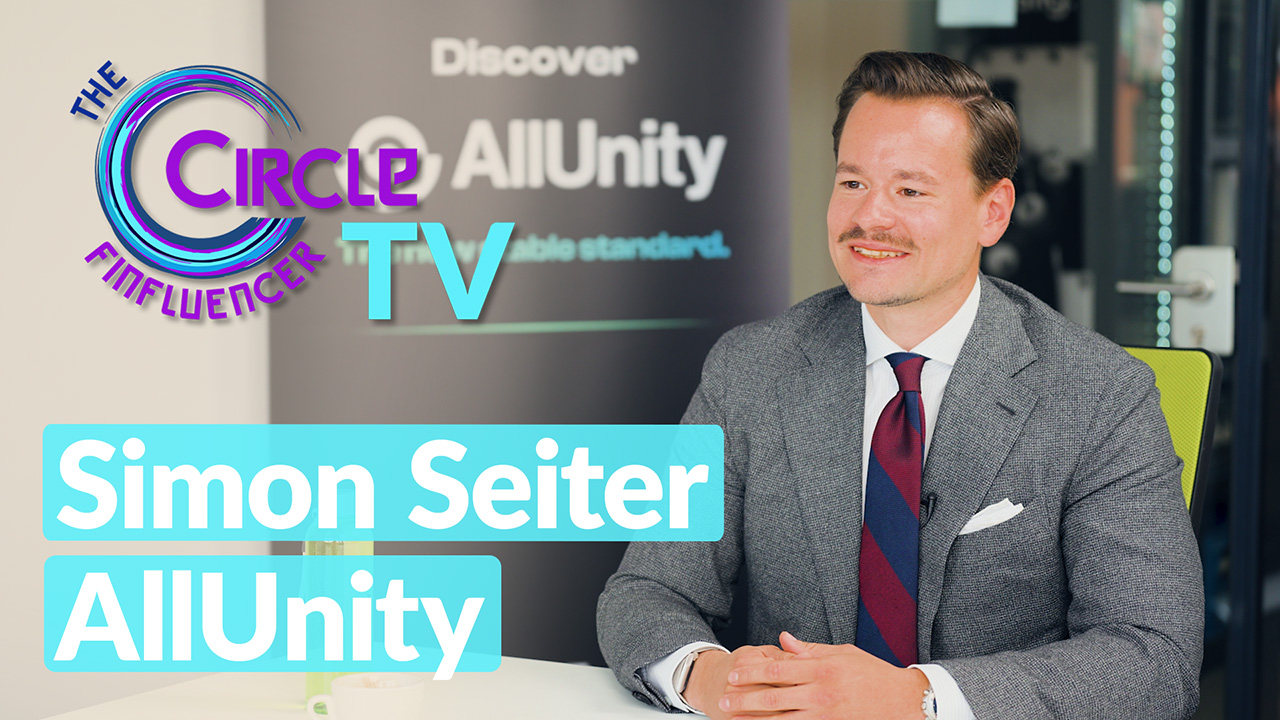 Simon Seiter von allunity bei Finfluencer Circle TV