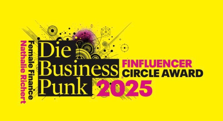 Nathalie Richert Gewinnerin Kategorie Female Finance Finfluencer Circle Award