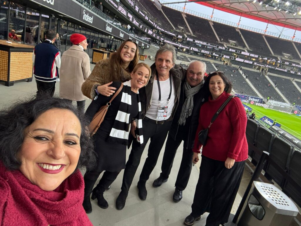 Wir beim Fussball - Finfluencer Circle Fussball Session