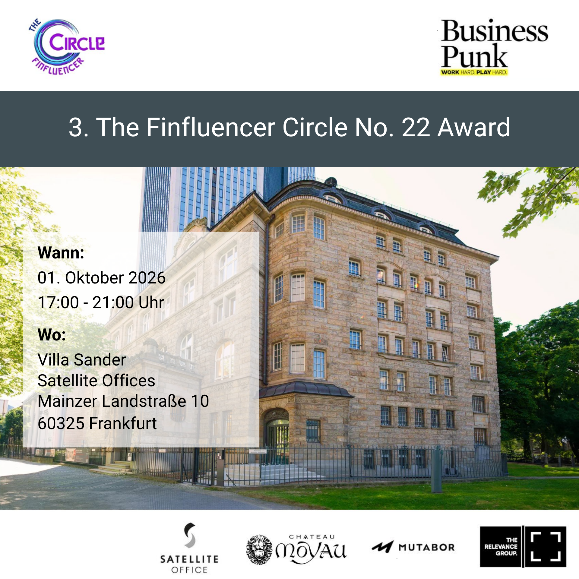The Finfluencer Circle Award 2026 – Stimmen, Trends & die Zukunft der Finanzkommunikation