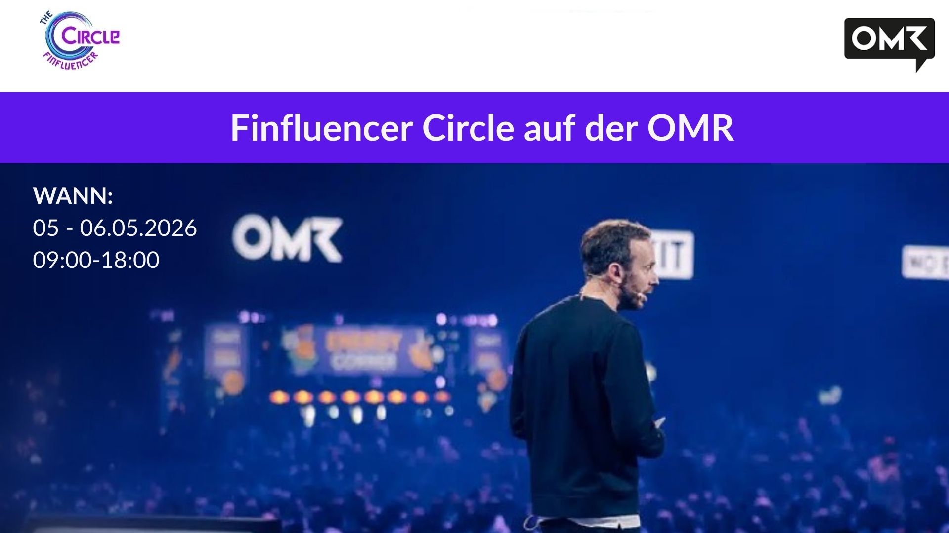 Birgit Hass ist vor Ort – OMR Festival 2025 🚀