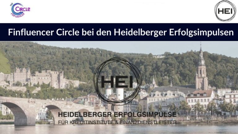 Finfluencer Circle bei den Heidelberger Erfolgsimpulsen
