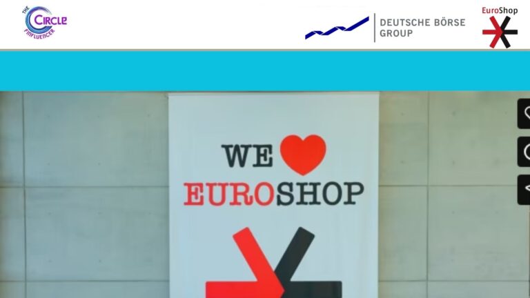 Finfluencer rocken beim Euroshop Closing Bell Event