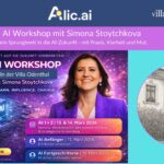AI Workshop mit Simona Stoytchkova powered by Finfluencer Circle 🚀 Dein Sprungbrett in die AI-Zukunft mit Praxis, Klarheit und Mut