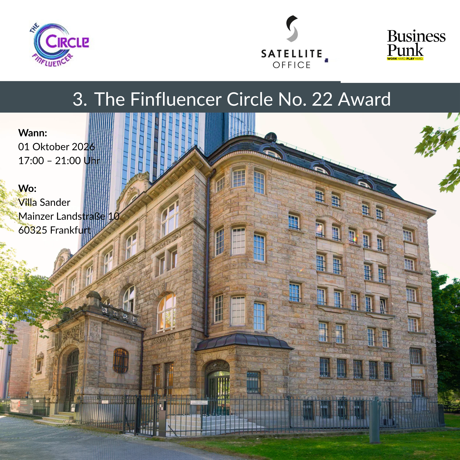 The Finfluencer Circle Award 2026 – Stimmen, Trends & die Zukunft der Finanzkommunikation