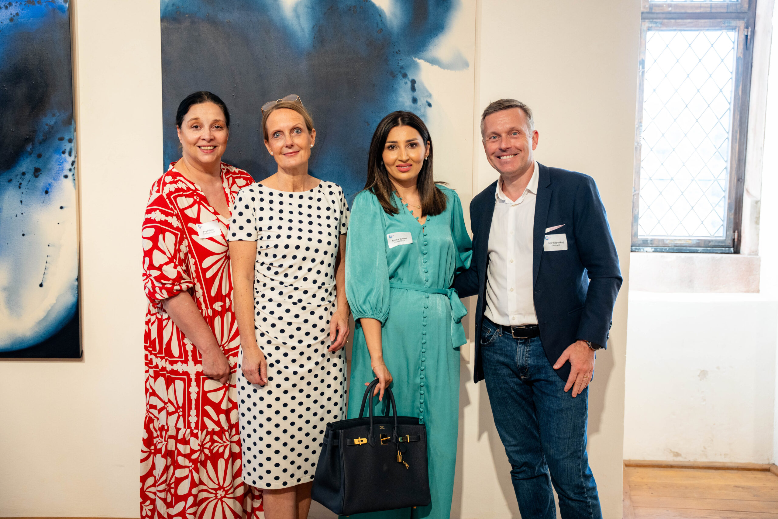 Stefanie Hubbard-Ford auf Burg Kronberg hostet den The Finfluencer Circle zum vierten Mal