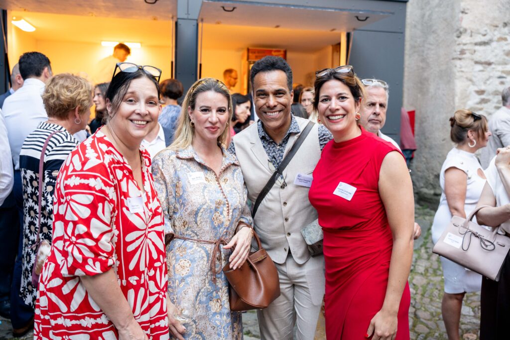 Patrick Dewayne und Fabienne Lindner mit Birgit Hass und Aylin Brünyes beim The Finfluencer Circle No. 21