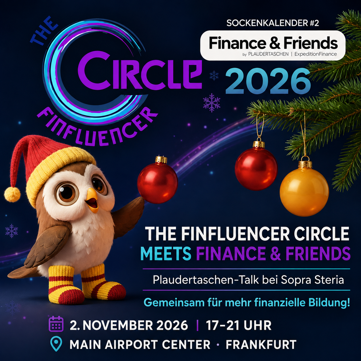 The Finfluencer Circle meets Finance and Friends
