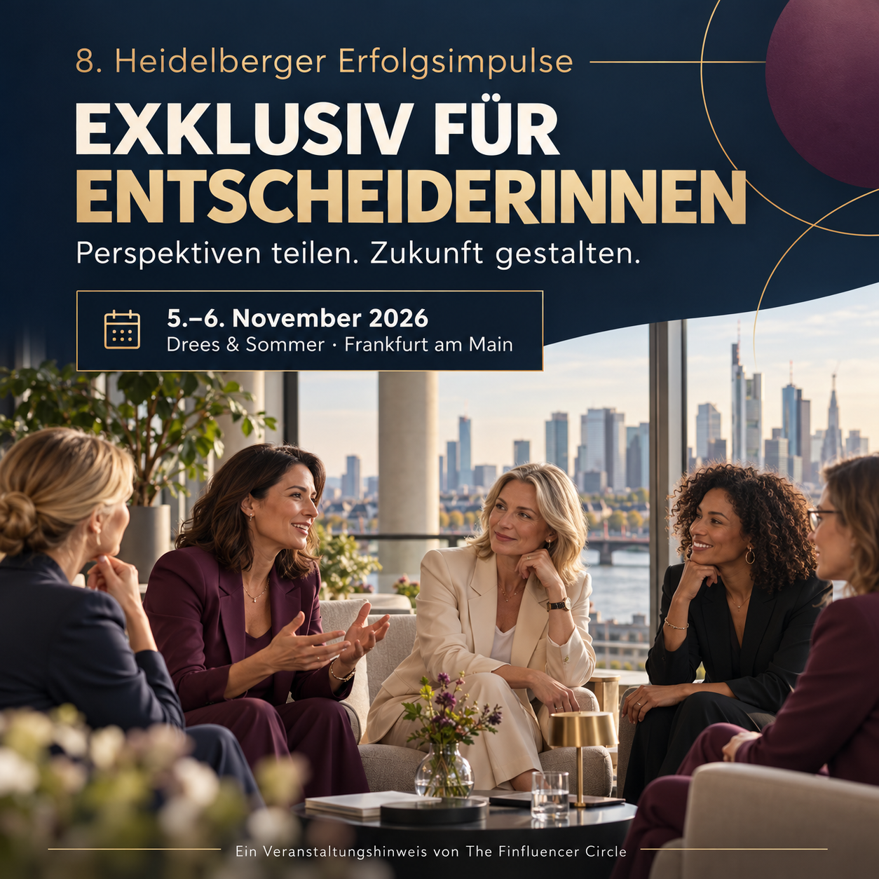 8. Heidelberger Erfolgsimpulse: Entscheiderinnen gestalten die Finanzwelt von morgen