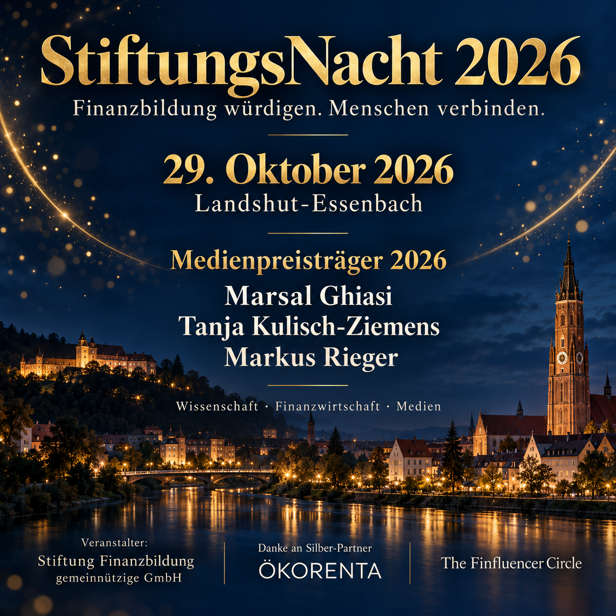 StiftungsNacht 2026 in Landshut